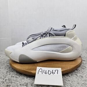 Adidas Men 13 Harden Vol. 8 White Party Athletic Performance Basketball Shoe